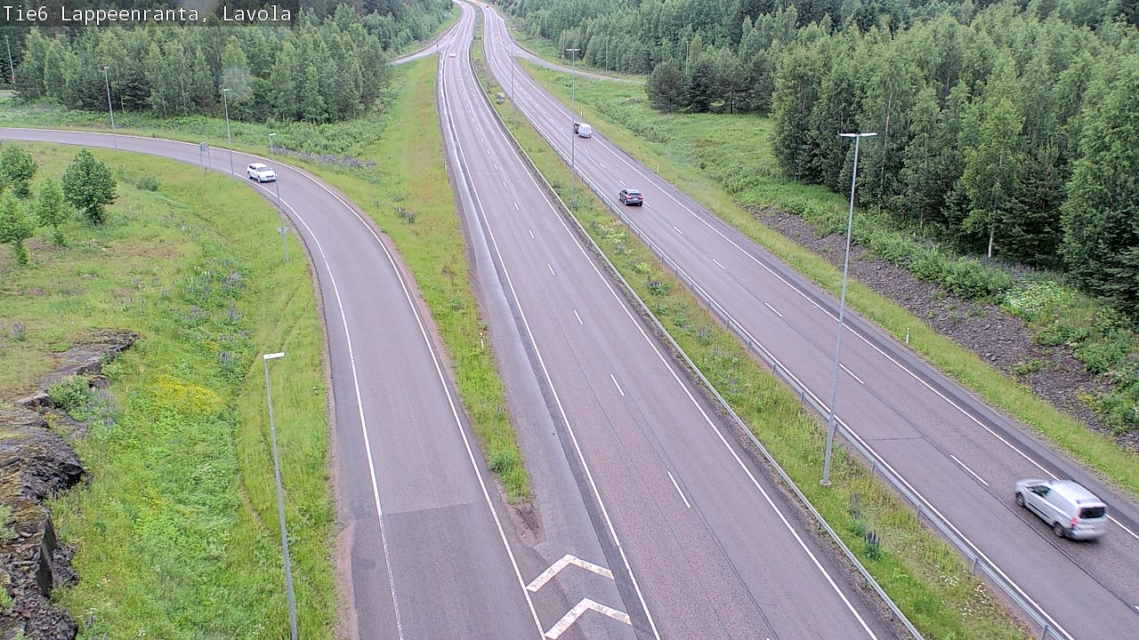 Kelikamerat Kuva Tie 6 Lappeenranta, Lavola, Lappeenranta, Etelä-Karjala