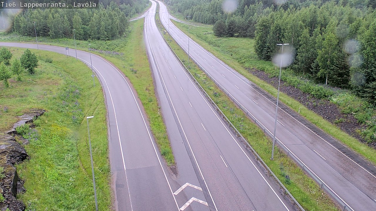 Kelikamerat Kuva Tie 6 Lappeenranta, Lavola, Lappeenranta, Etelä-Karjala
