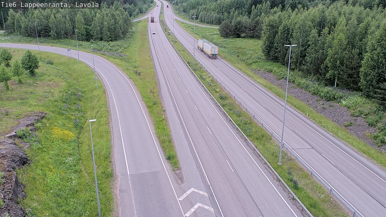 Kelikamerat Kuva Tie 6 Lappeenranta, Lavola, Lappeenranta, Etelä-Karjala