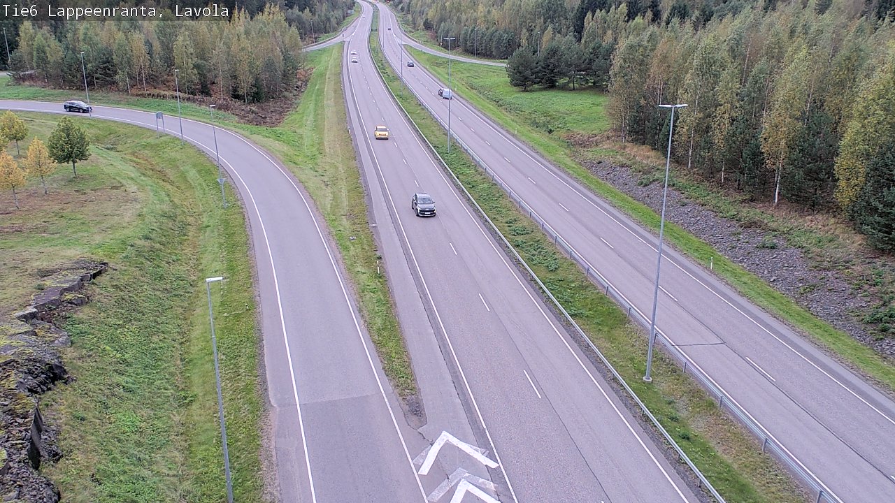 Kelikamerat Kuva Tie 6 Lappeenranta, Lavola, Lappeenranta, Etelä-Karjala