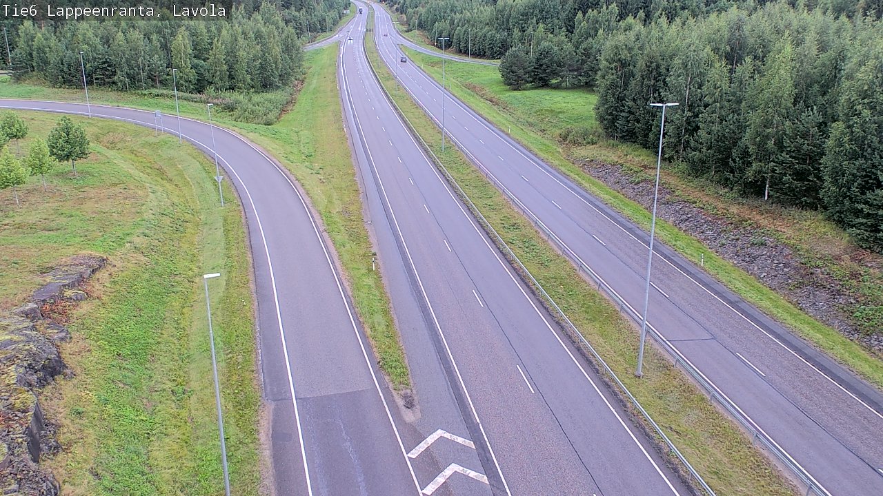 Kelikamerat Kuva Tie 6 Lappeenranta, Lavola, Lappeenranta, Etelä-Karjala