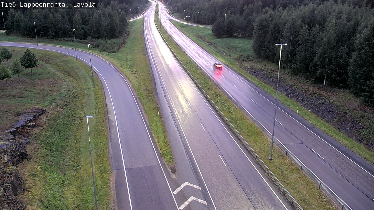 Kelikamerat Kuva Tie 6 Lappeenranta, Lavola, Lappeenranta, Etelä-Karjala