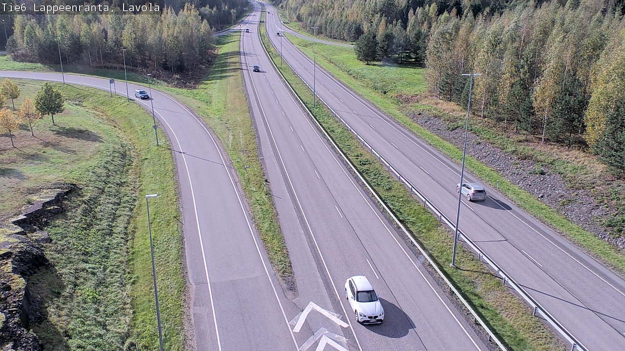 Kelikamerat Kuva Tie 6 Lappeenranta, Lavola, Lappeenranta, Etelä-Karjala