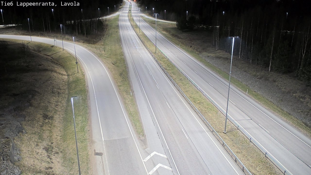 Weather Camera Image Väg 6 Villmanstrand, Lavola, Lappeenranta, Etelä-Karjala