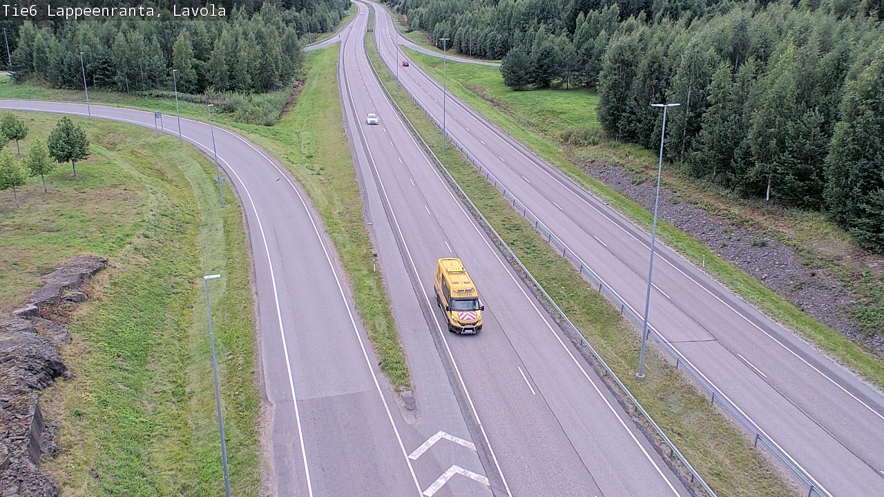 Kelikamerat Kuva Tie 6 Lappeenranta, Lavola, Lappeenranta, Etelä-Karjala