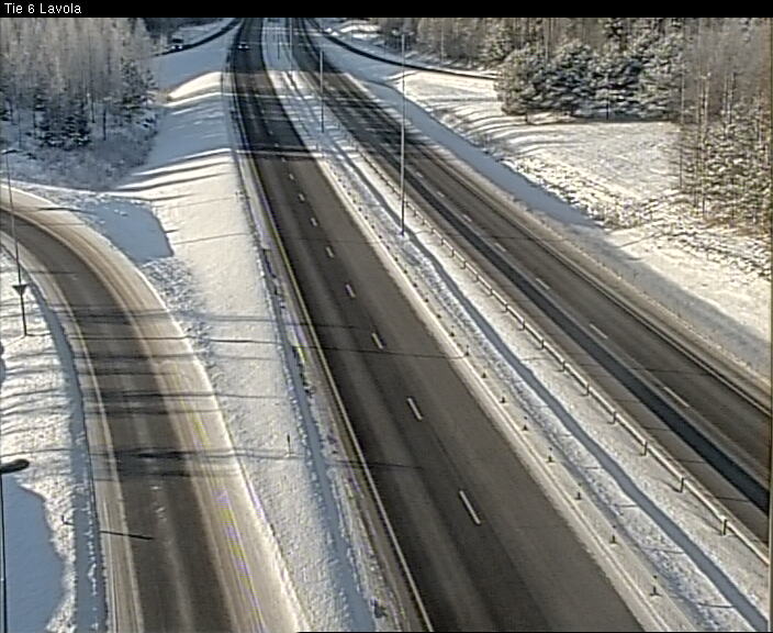 Weather Camera Image Road 6 Lappeenranta, Lavola, Lappeenranta, Etelä-Karjala