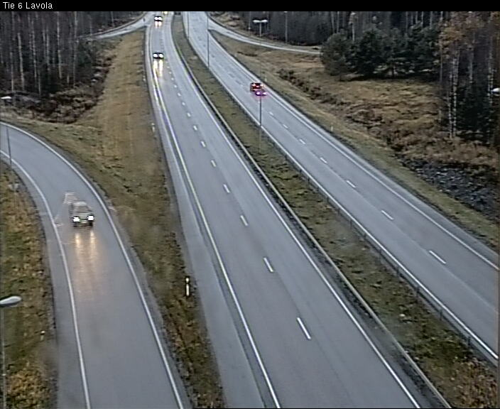 Weather Camera Image Road 6 Lappeenranta, Lavola, Lappeenranta, Etelä-Karjala