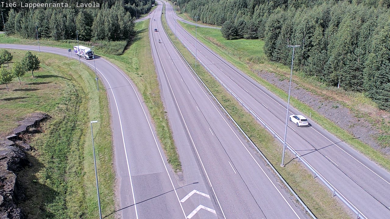 Kelikamerat Kuva Tie 6 Lappeenranta, Lavola, Lappeenranta, Etelä-Karjala