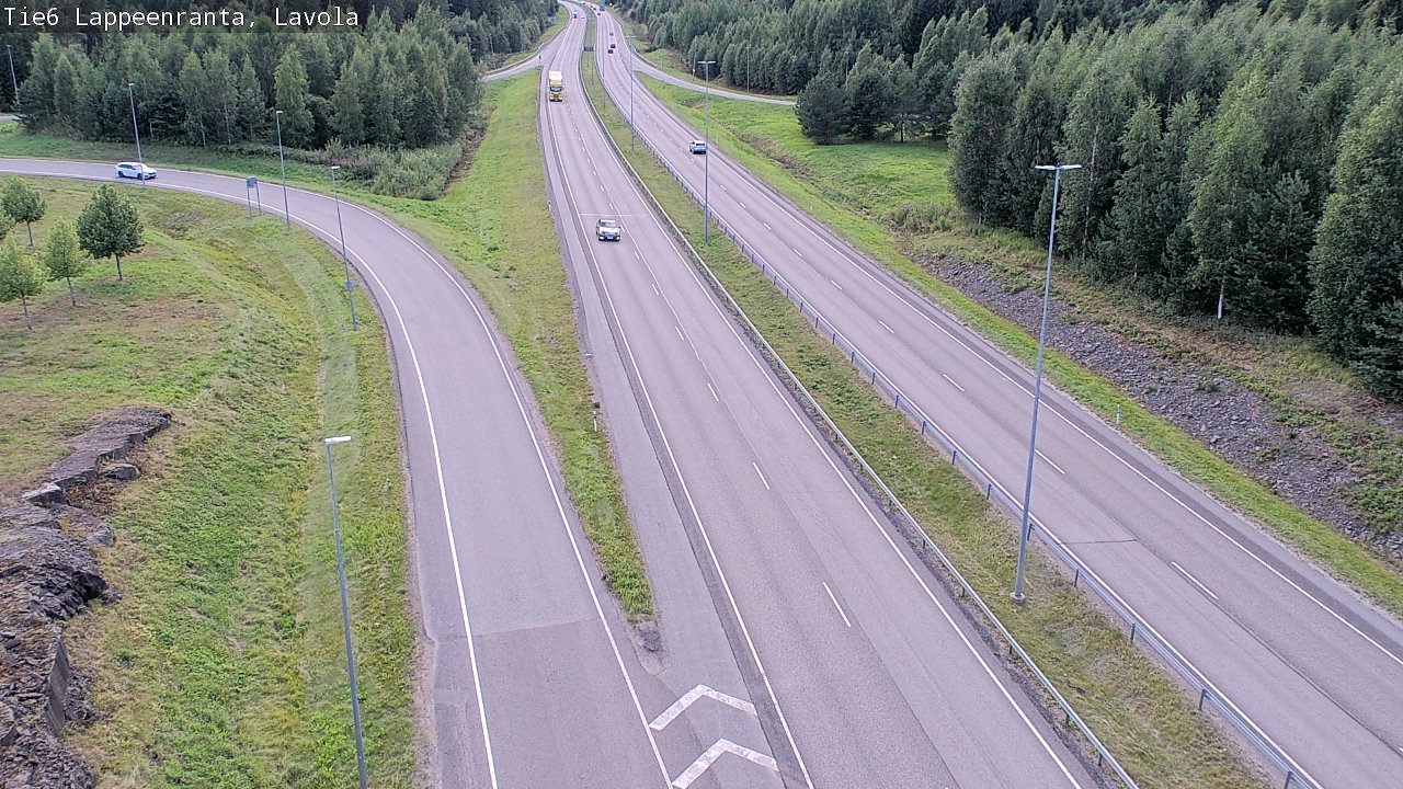 Kelikamerat Kuva Tie 6 Lappeenranta, Lavola, Lappeenranta, Etelä-Karjala