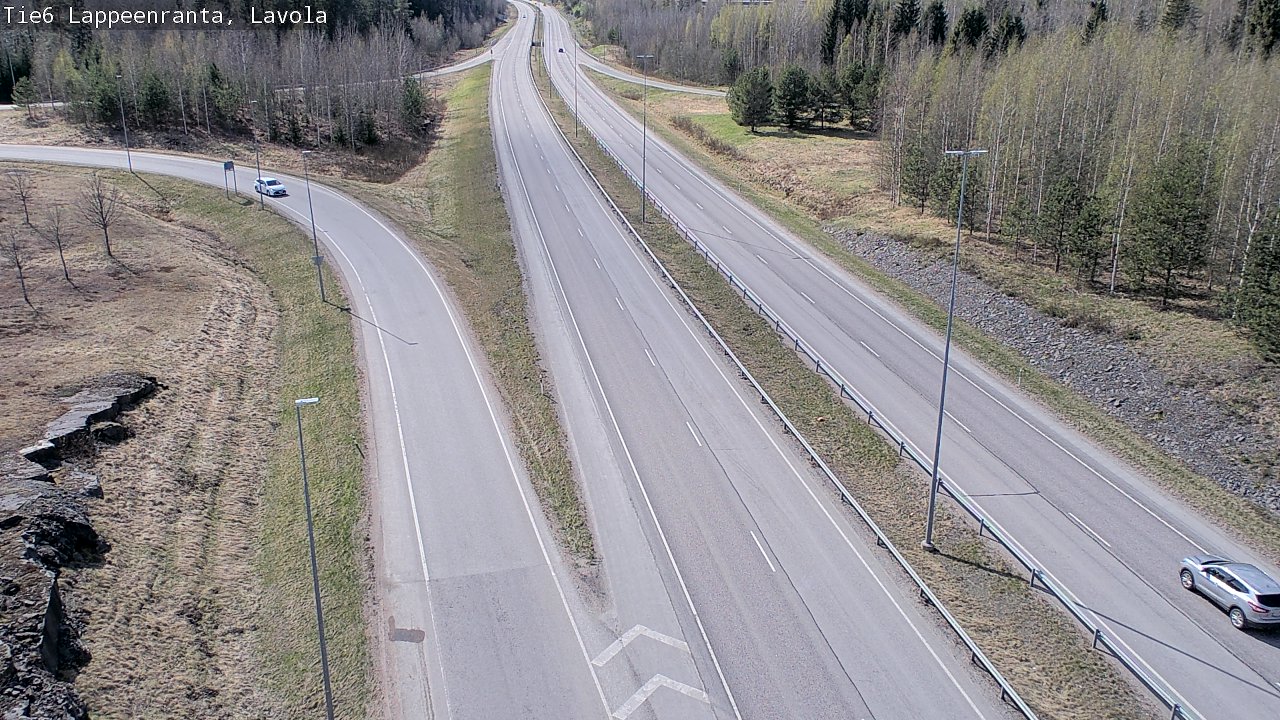 Weather Camera Image Väg 6 Villmanstrand, Lavola, Lappeenranta, Etelä-Karjala