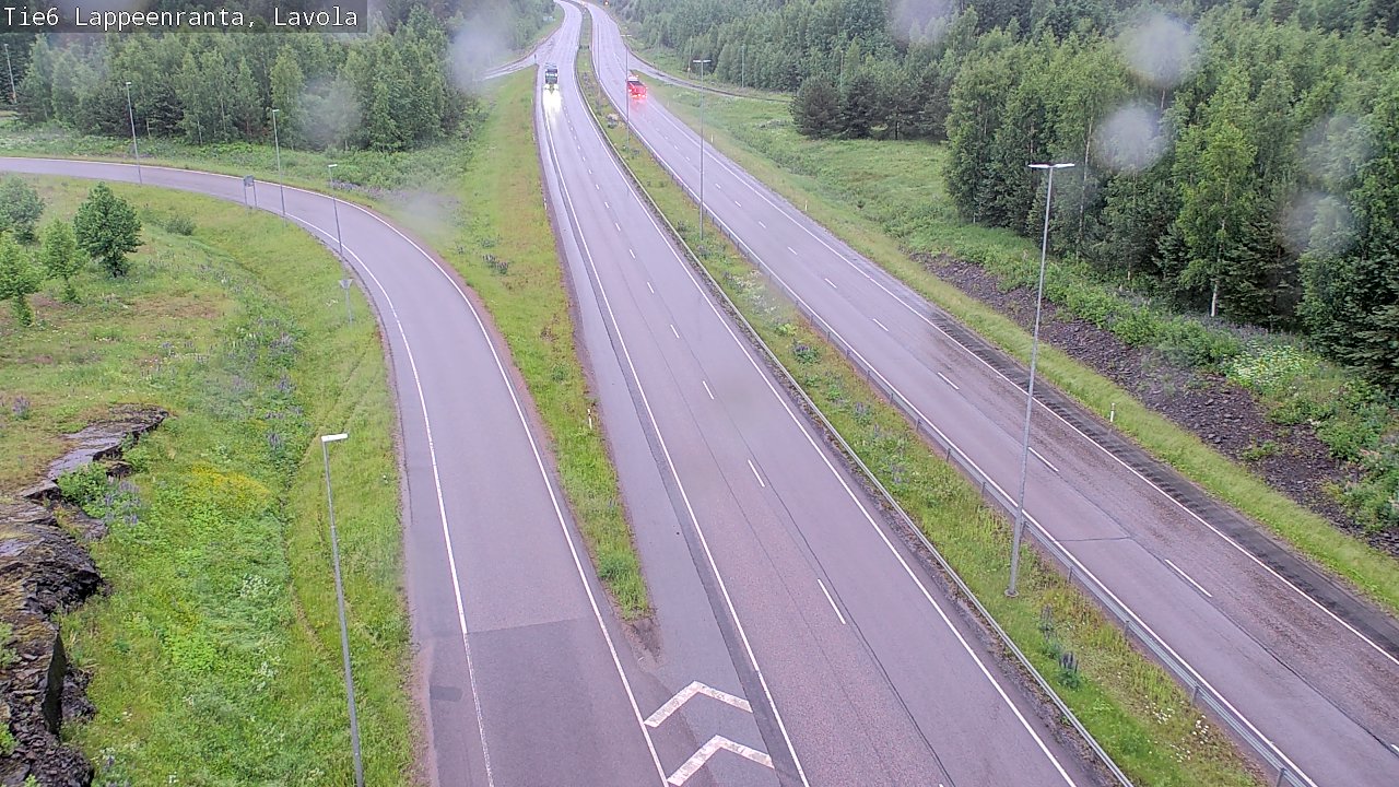Kelikamerat Kuva Tie 6 Lappeenranta, Lavola, Lappeenranta, Etelä-Karjala