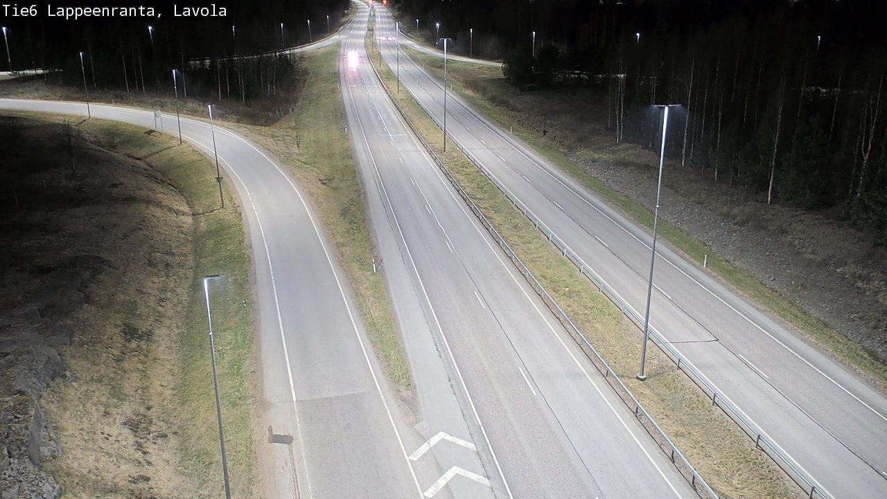 Weather Camera Image Väg 6 Villmanstrand, Lavola, Lappeenranta, Etelä-Karjala