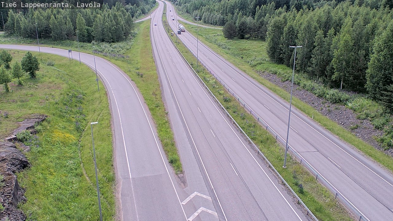 Kelikamerat Kuva Tie 6 Lappeenranta, Lavola, Lappeenranta, Etelä-Karjala