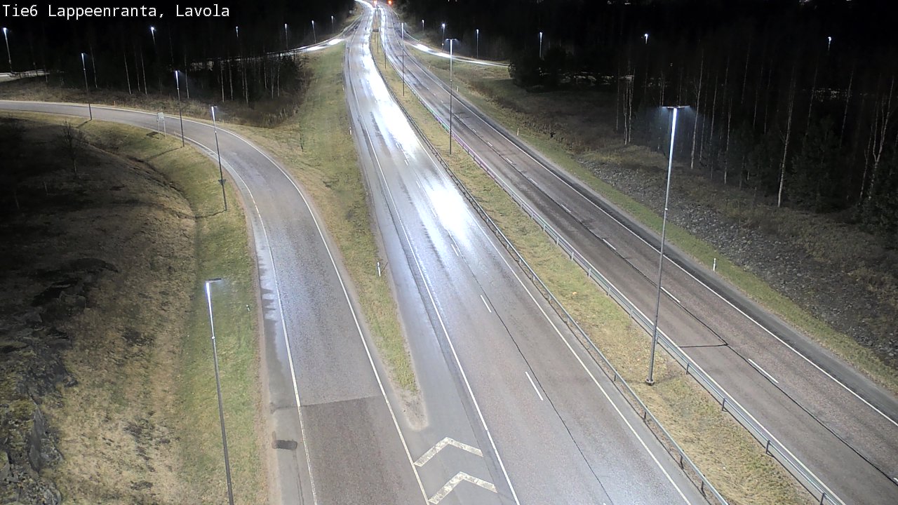 Weather Camera Image Väg 6 Villmanstrand, Lavola, Lappeenranta, Etelä-Karjala