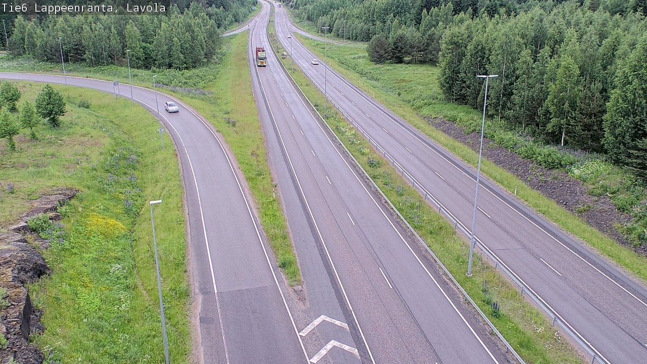Kelikamerat Kuva Tie 6 Lappeenranta, Lavola, Lappeenranta, Etelä-Karjala