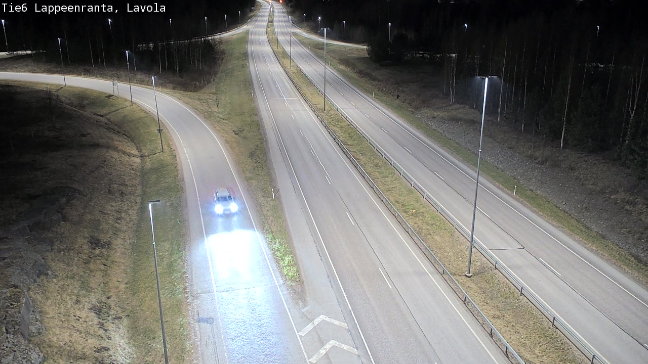 Weather Camera Image Road 6 Lappeenranta, Lavola, Lappeenranta, Etelä-Karjala