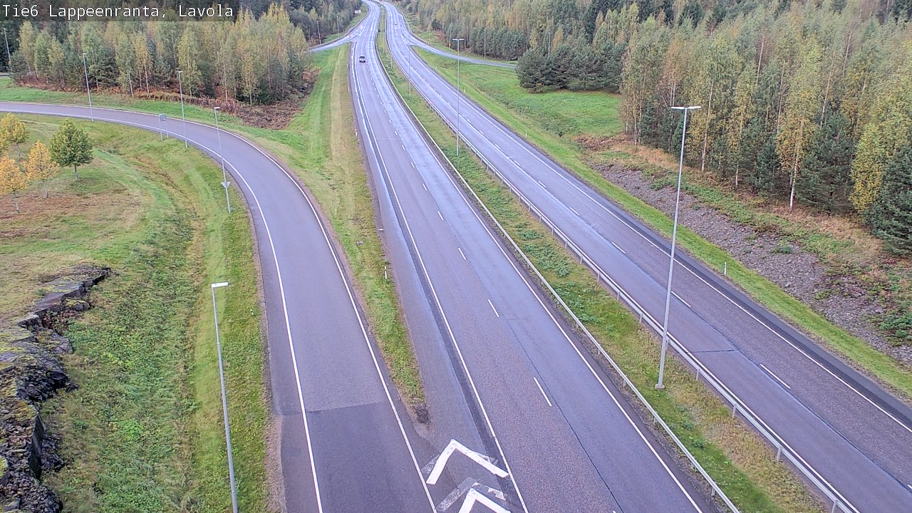 Kelikamerat Kuva Tie 6 Lappeenranta, Lavola, Lappeenranta, Etelä-Karjala