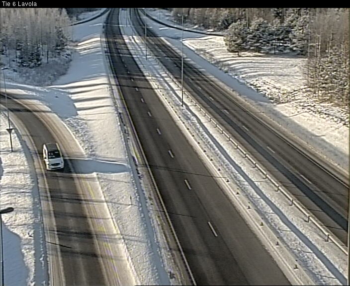 Weather Camera Image Road 6 Lappeenranta, Lavola, Lappeenranta, Etelä-Karjala