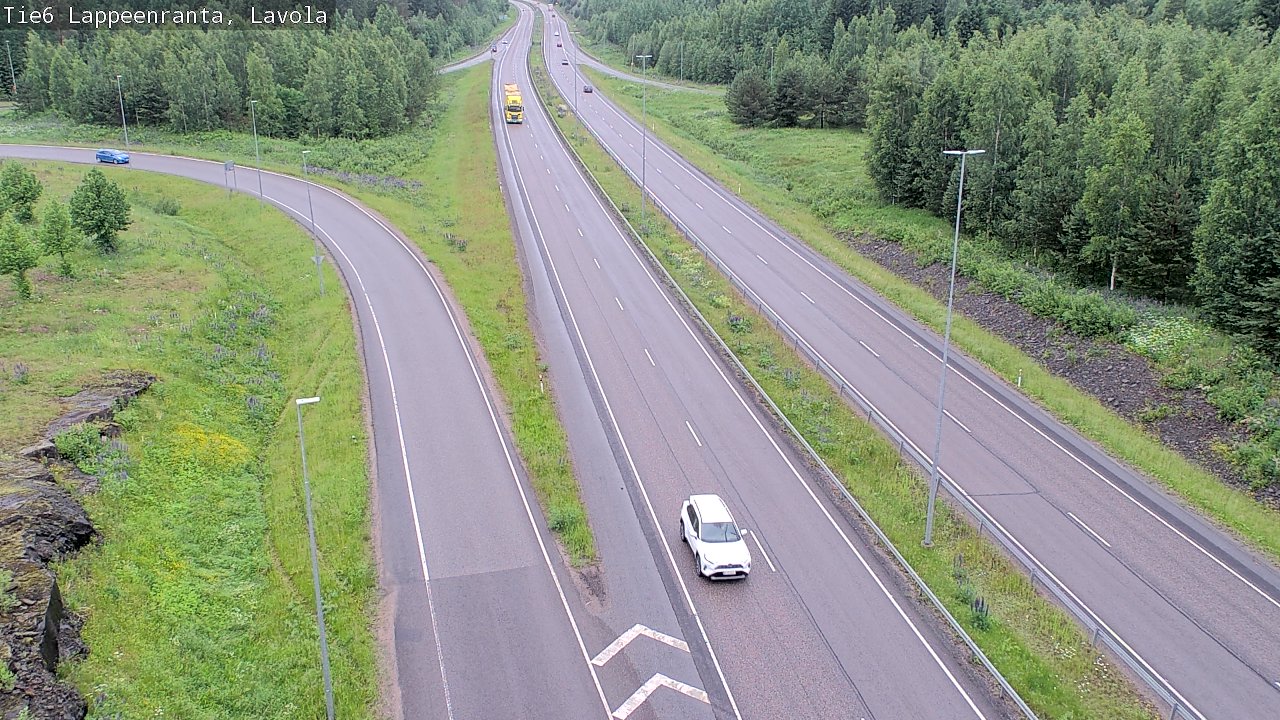 Kelikamerat Kuva Tie 6 Lappeenranta, Lavola, Lappeenranta, Etelä-Karjala