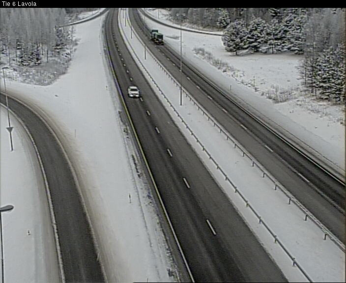 Weather Camera Image Road 6 Lappeenranta, Lavola, Lappeenranta, Etelä-Karjala