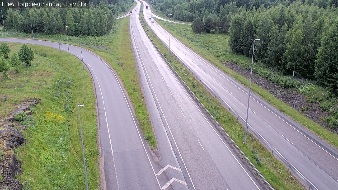 Kelikamerat Kuva Tie 6 Lappeenranta, Lavola, Lappeenranta, Etelä-Karjala