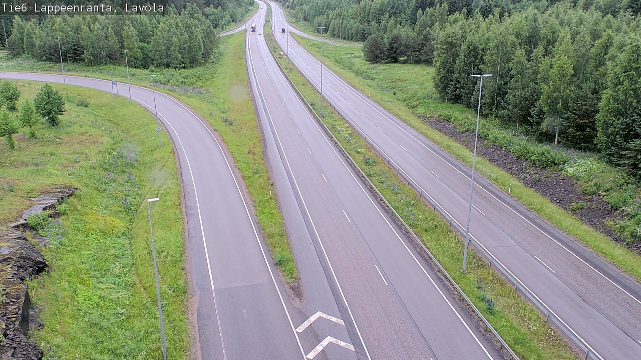 Kelikamerat Kuva Tie 6 Lappeenranta, Lavola, Lappeenranta, Etelä-Karjala