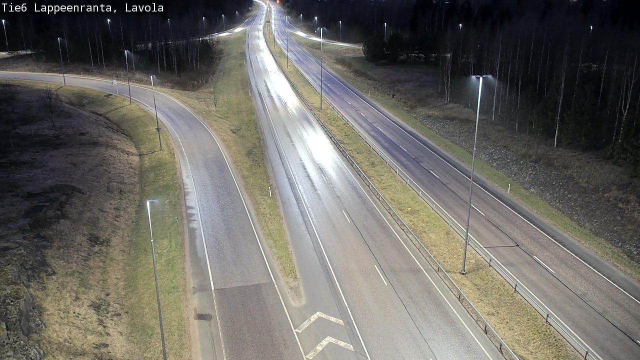 Weather Camera Image Väg 6 Villmanstrand, Lavola, Lappeenranta, Etelä-Karjala