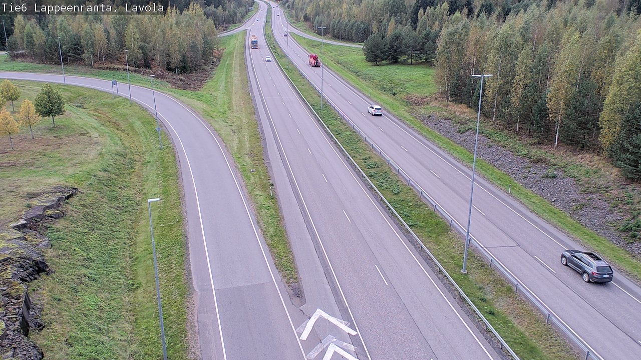 Kelikamerat Kuva Tie 6 Lappeenranta, Lavola, Lappeenranta, Etelä-Karjala