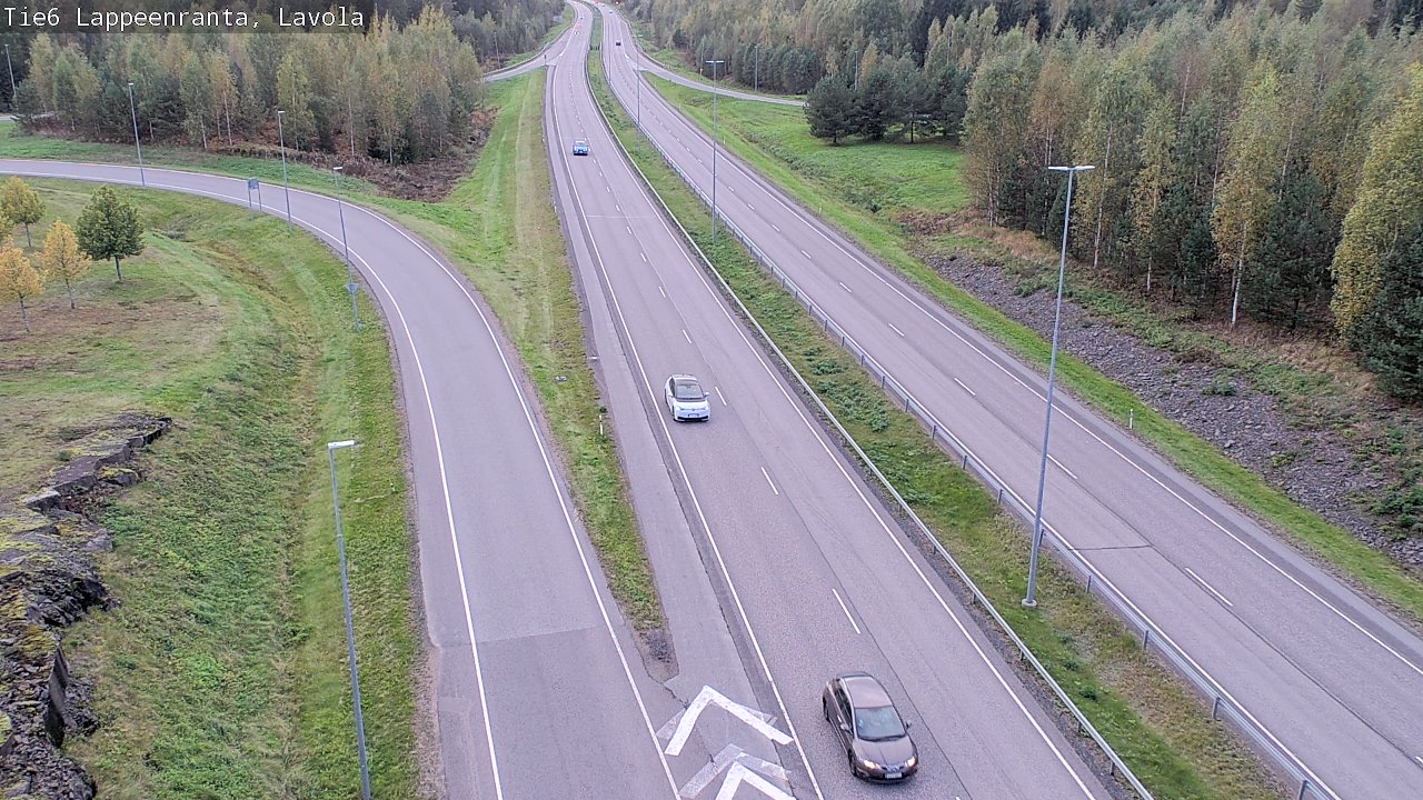 Kelikamerat Kuva Tie 6 Lappeenranta, Lavola, Lappeenranta, Etelä-Karjala