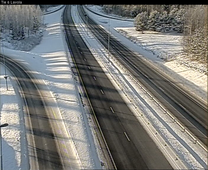 Weather Camera Image Road 6 Lappeenranta, Lavola, Lappeenranta, Etelä-Karjala