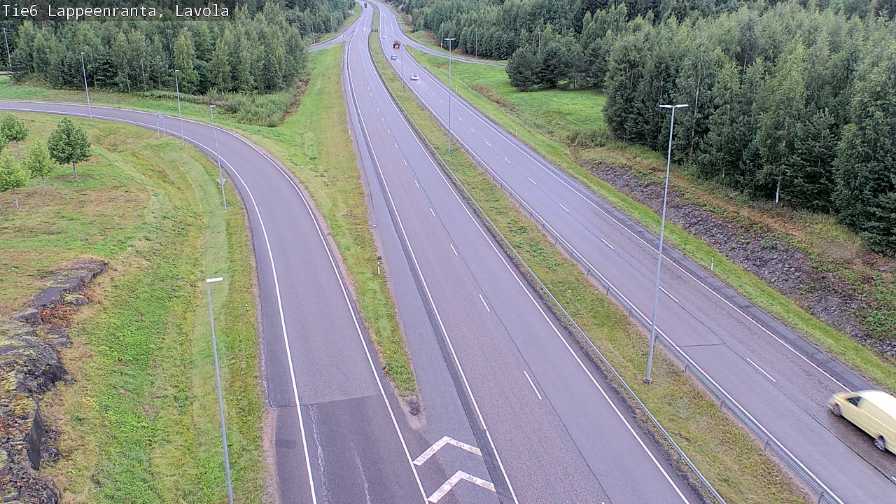 Kelikamerat Kuva Tie 6 Lappeenranta, Lavola, Lappeenranta, Etelä-Karjala