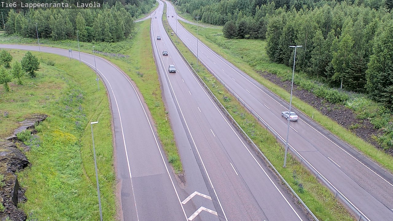 Kelikamerat Kuva Tie 6 Lappeenranta, Lavola, Lappeenranta, Etelä-Karjala