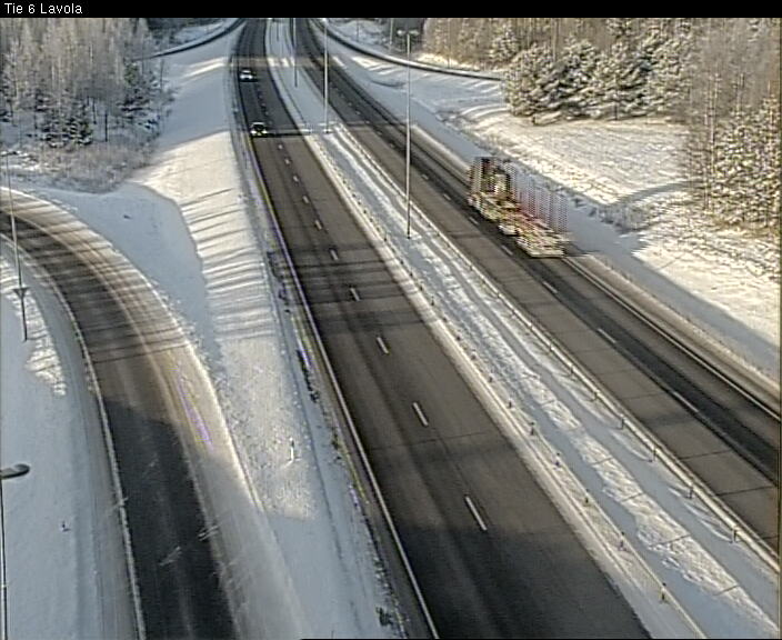 Weather Camera Image Road 6 Lappeenranta, Lavola, Lappeenranta, Etelä-Karjala