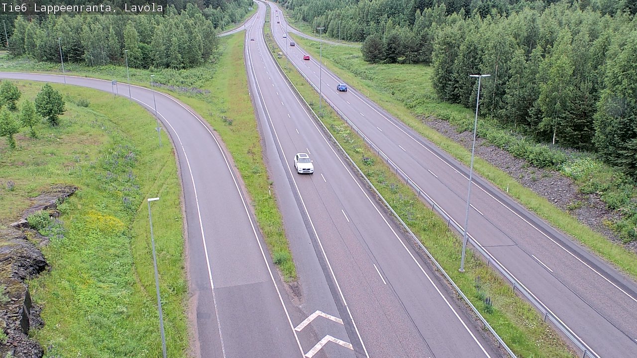 Kelikamerat Kuva Tie 6 Lappeenranta, Lavola, Lappeenranta, Etelä-Karjala
