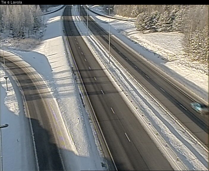 Weather Camera Image Road 6 Lappeenranta, Lavola, Lappeenranta, Etelä-Karjala