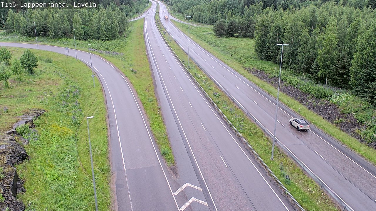Kelikamerat Kuva Tie 6 Lappeenranta, Lavola, Lappeenranta, Etelä-Karjala