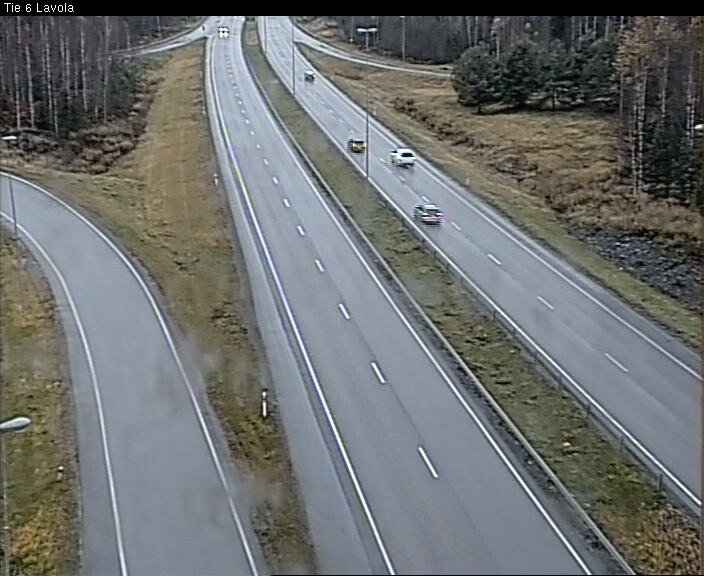 Weather Camera Image Road 6 Lappeenranta, Lavola, Lappeenranta, Etelä-Karjala