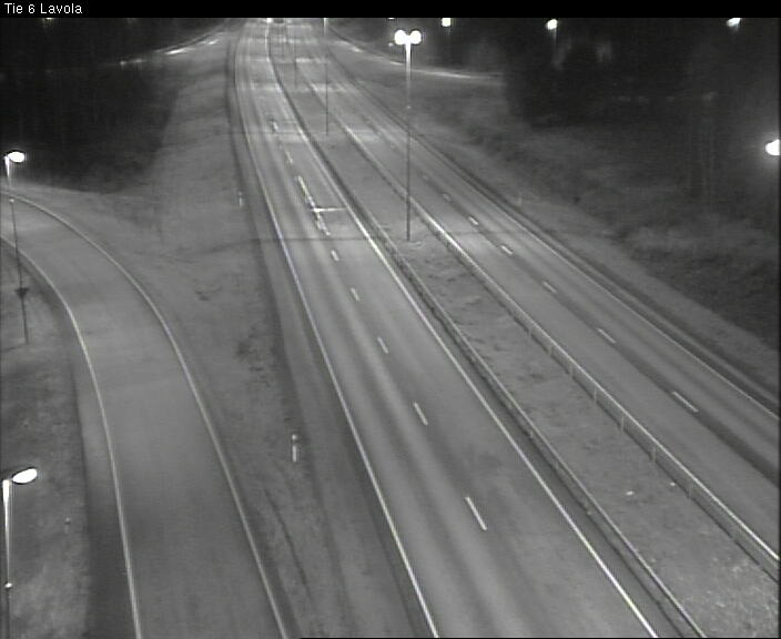 Weather Camera Image Road 6 Lappeenranta, Lavola, Lappeenranta, Etelä-Karjala