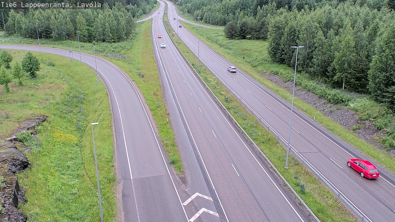 Kelikamerat Kuva Tie 6 Lappeenranta, Lavola, Lappeenranta, Etelä-Karjala