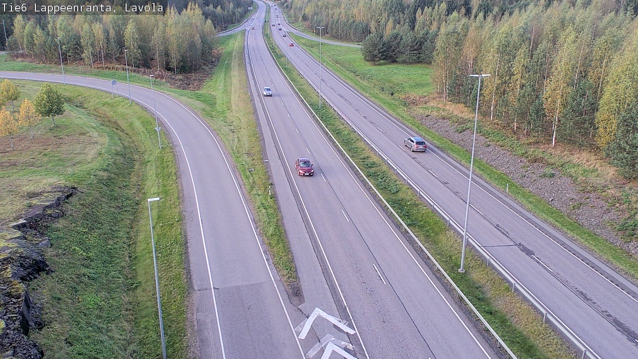 Kelikamerat Kuva Tie 6 Lappeenranta, Lavola, Lappeenranta, Etelä-Karjala