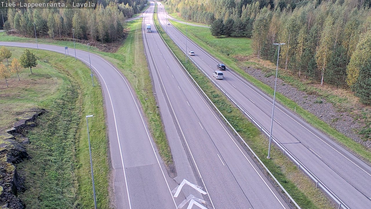 Kelikamerat Kuva Tie 6 Lappeenranta, Lavola, Lappeenranta, Etelä-Karjala