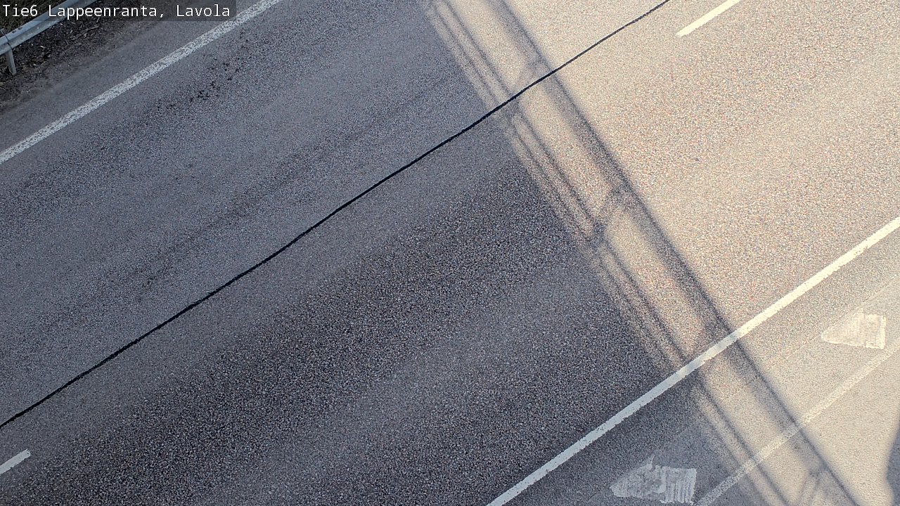 Weather Camera Image Väg 6 Villmanstrand, Lavola, Lappeenranta, Etelä-Karjala