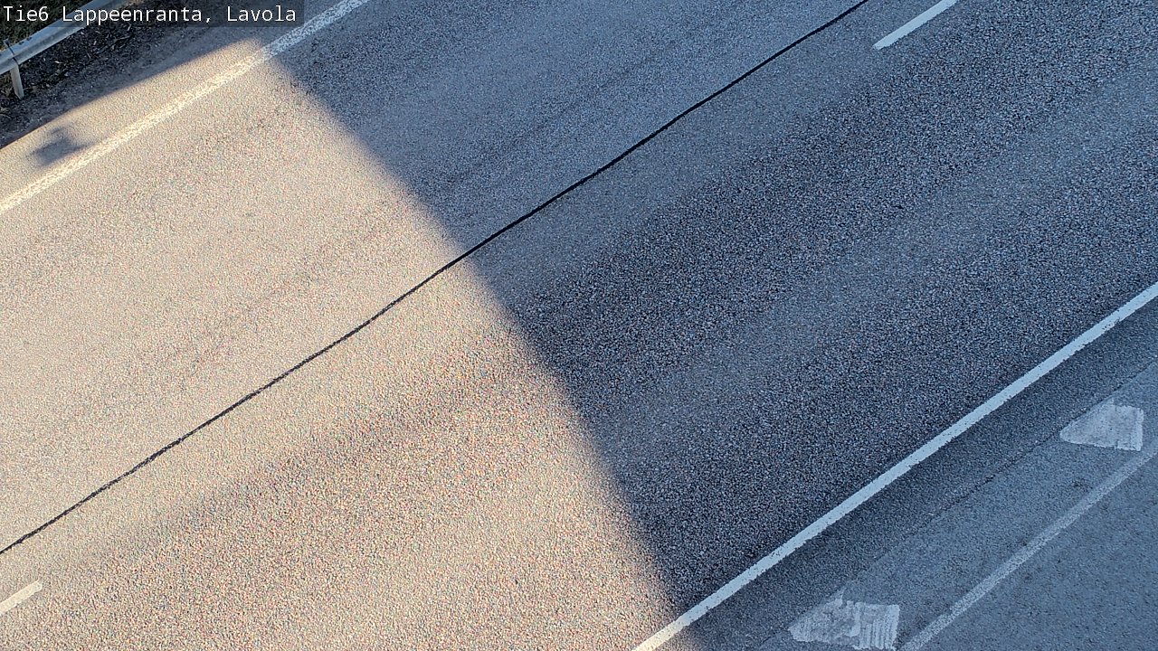 Weather Camera Image Väg 6 Villmanstrand, Lavola, Lappeenranta, Etelä-Karjala
