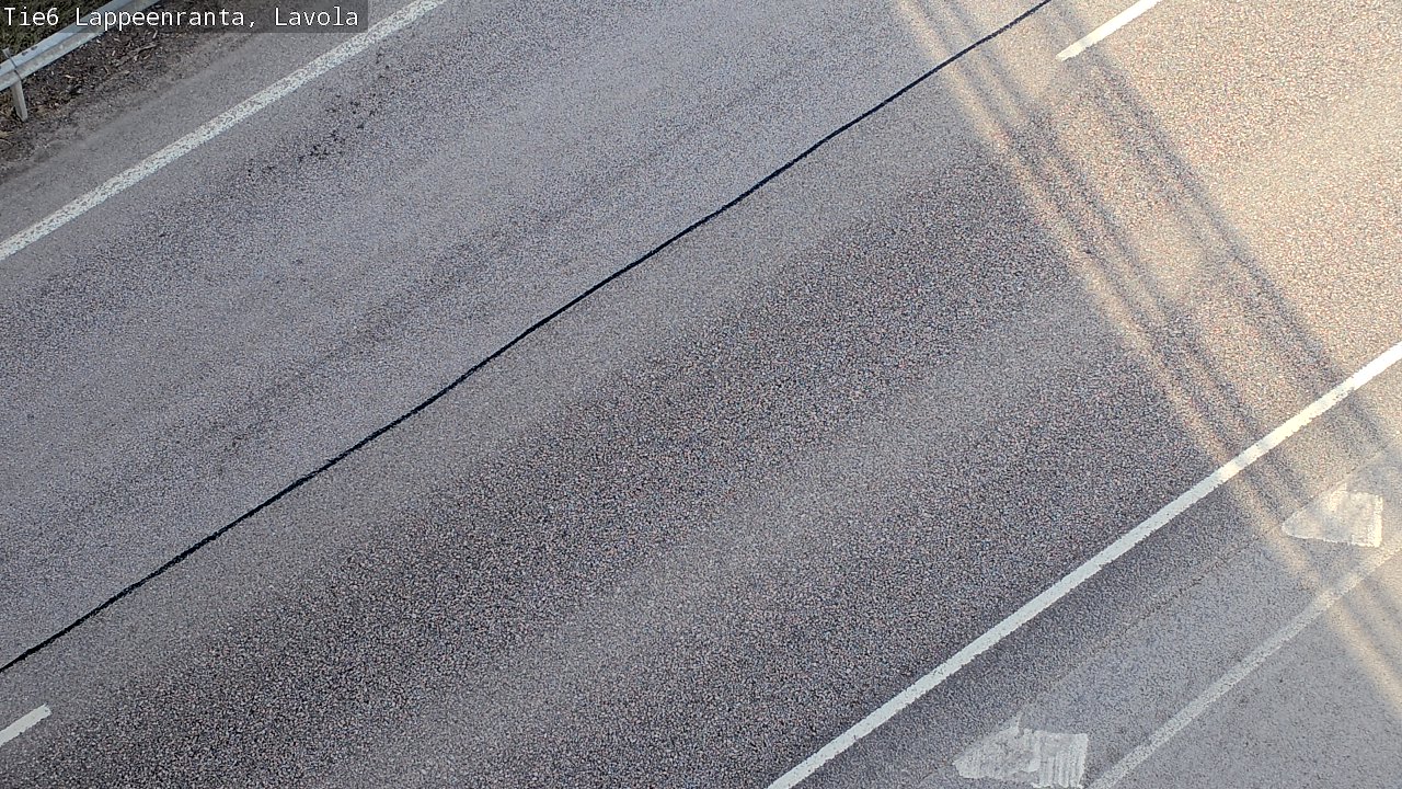 Weather Camera Image Väg 6 Villmanstrand, Lavola, Lappeenranta, Etelä-Karjala