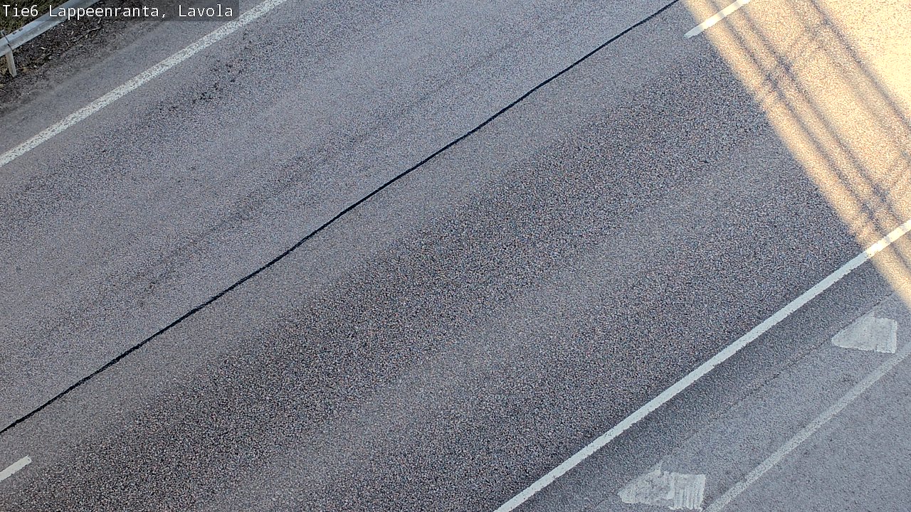 Weather Camera Image Väg 6 Villmanstrand, Lavola, Lappeenranta, Etelä-Karjala