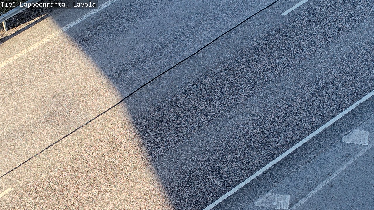 Weather Camera Image Väg 6 Villmanstrand, Lavola, Lappeenranta, Etelä-Karjala