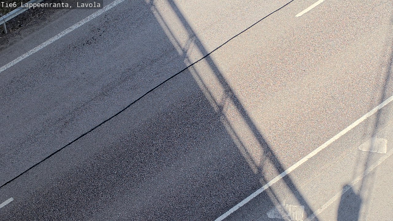 Weather Camera Image Väg 6 Villmanstrand, Lavola, Lappeenranta, Etelä-Karjala