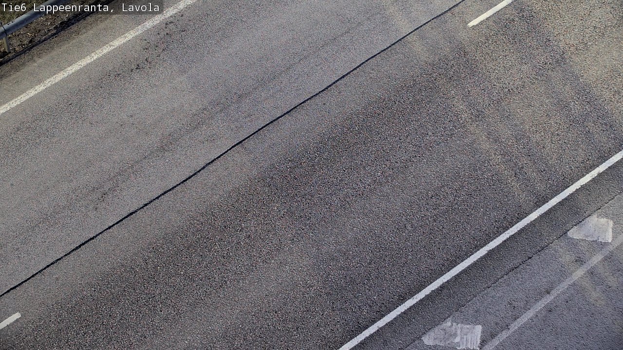 Weather Camera Image Road 6 Lappeenranta, Lavola, Lappeenranta, Etelä-Karjala