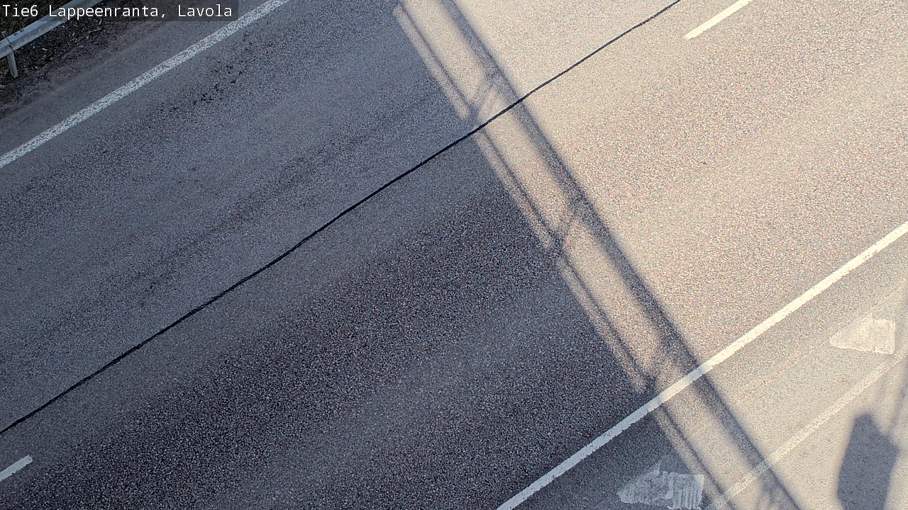 Weather Camera Image Väg 6 Villmanstrand, Lavola, Lappeenranta, Etelä-Karjala