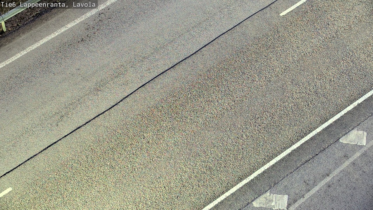 Weather Camera Image Road 6 Lappeenranta, Lavola, Lappeenranta, Etelä-Karjala